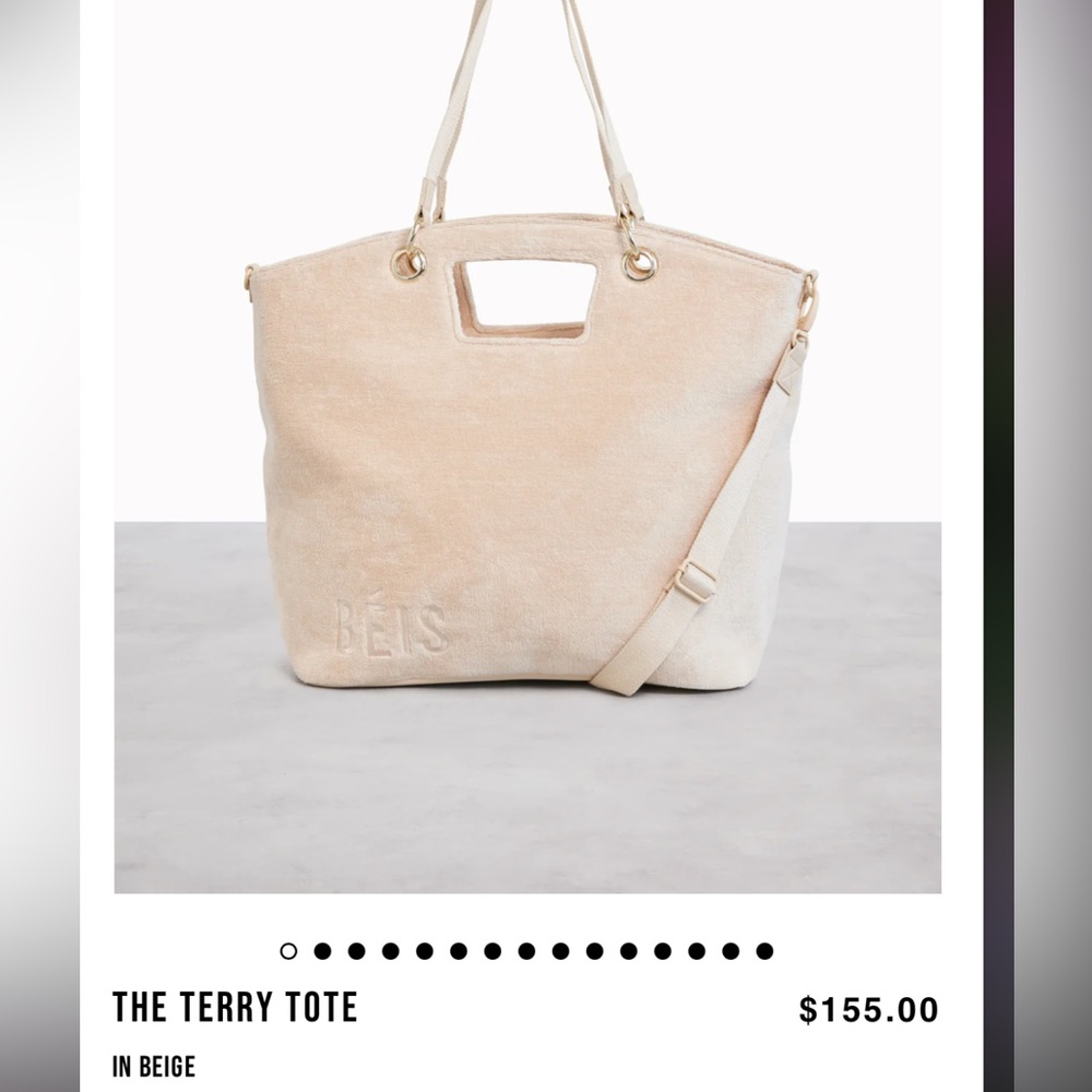 BEIS Terry Tote (sold out)